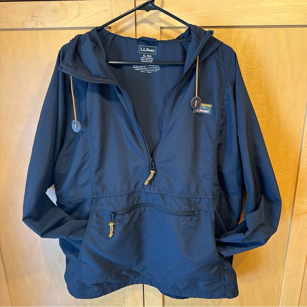 L.L. Bean Mountain Classic Anorak XL Black